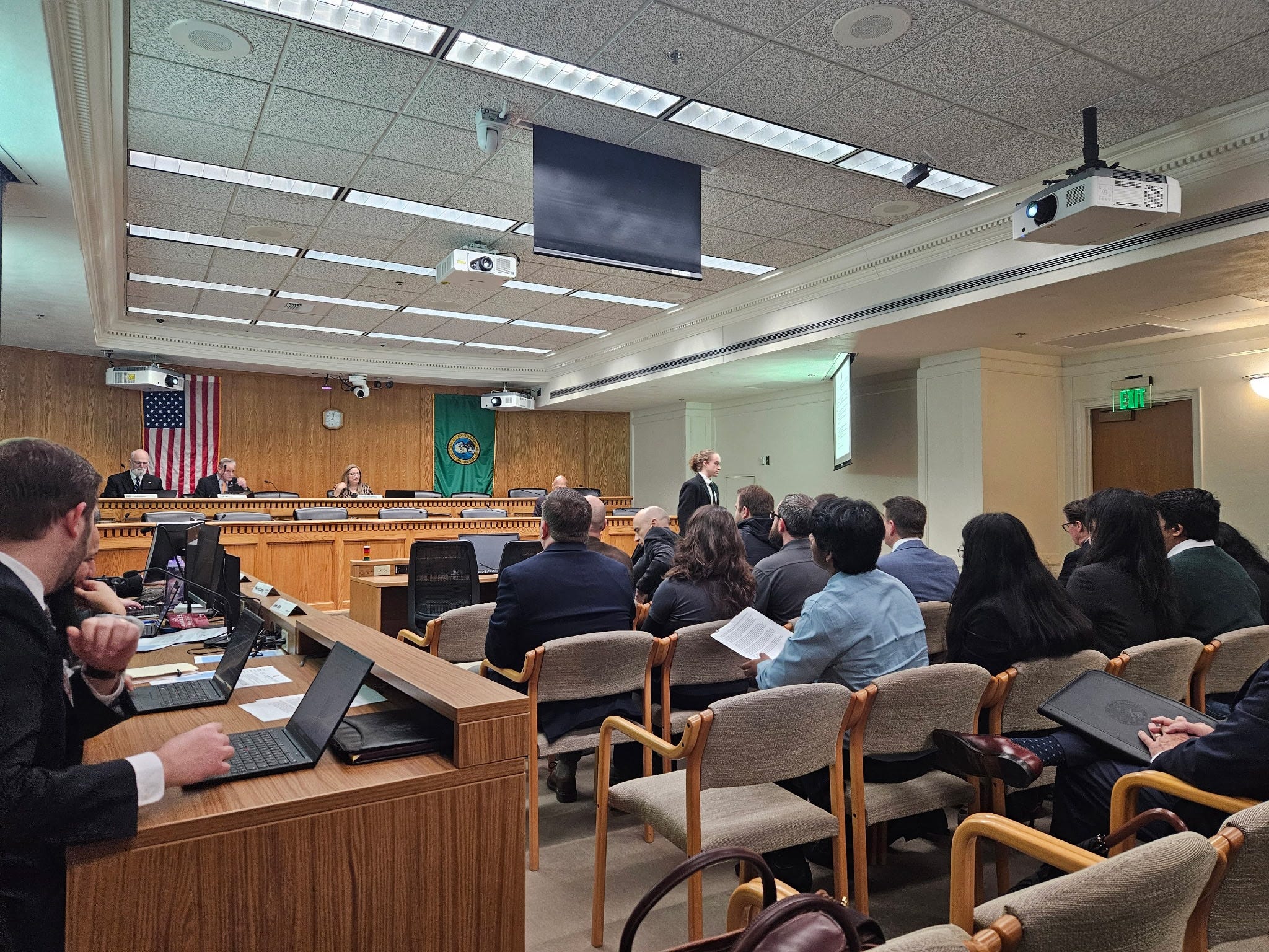 Washington State Senate hearing room