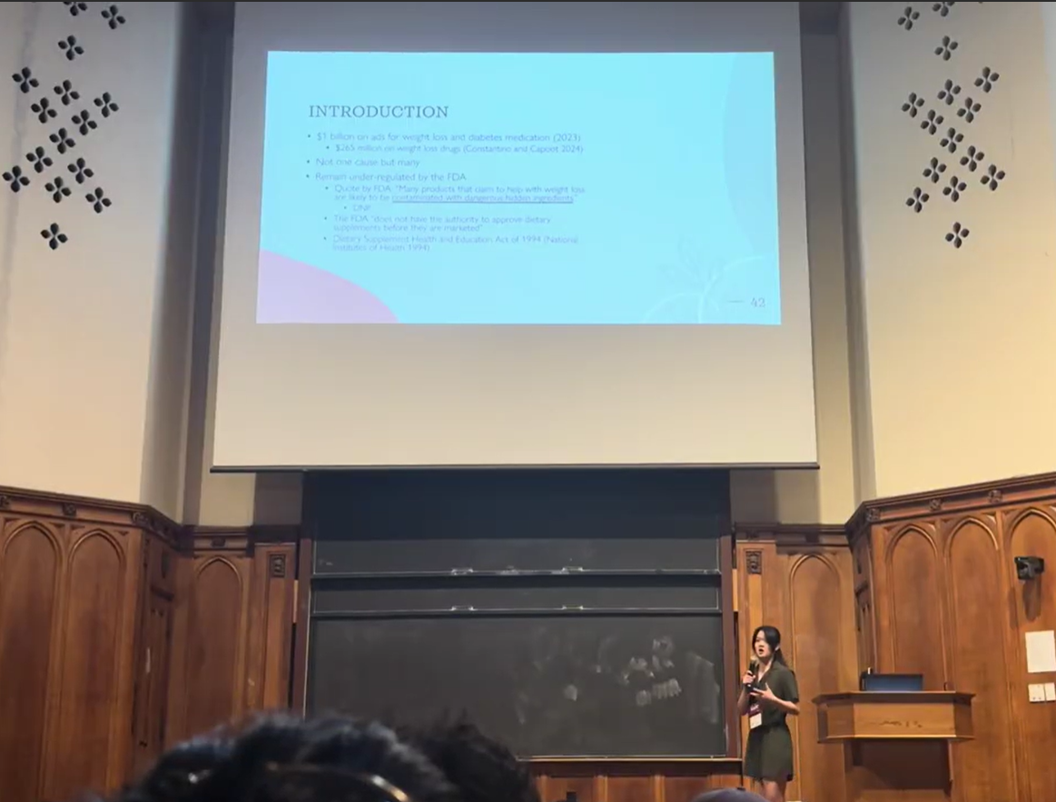 Student Speaker Presentation at Yale